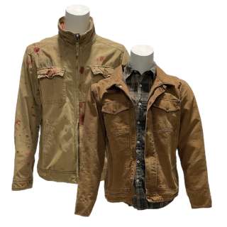 Lot #123: Outcast (2016-2017) Kyle Barnes Patrick Fugit Screen Worn Jacket Set & Button-Up Shirt Ss 1