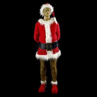 How the Grinch Stole Christmas (2000) | Grinch (Jim Carrey) Santa Costume Display | Propstore