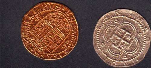 Pirates of the Caribbean Set of Two Prop Doubloons | Piece of the Past