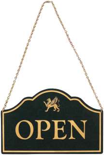 SALEM’S LOT (2024): BARLOW & STAKER HANDMADE STOREFRONT "OPEN/CLOSED" SIGN - SCREEN-USED PROP. | Hake’s