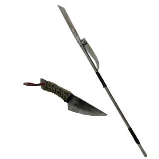 Snowpiercer Andre Layton (Played By Daveed Diggs) Screen Used Stunt Prop Rubber 2 Piece Defense Tool Set Ep 306 | VIP Fan Auctions