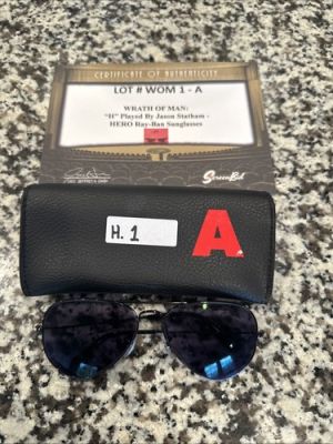 Jason Statham Screen Worn Sunglasses With COA | eBay US (Buy It Now)