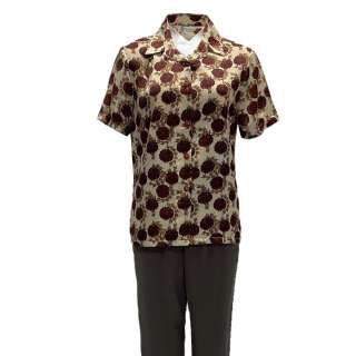 Everything Everywhere All at Once Evelyn Wang (Michelle Yeoh) Screen Worn Button-Up Shirt & Pants Ch 6 Sc 14 | VIP Fan Auctions