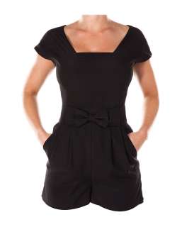 Lot 358 - "Sugar" black Ted Baker romper with silk head wrap.