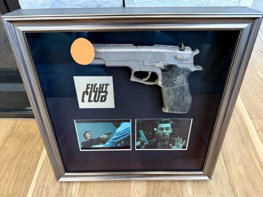Fight Club Edward Norton Brad Pitt Stunt Movie Prop Pistol Gun W/ COA | eBay US (Buy It Now)