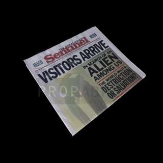 Man of Steel - Visitors Arrive Newspaper (0011) | Propabilia