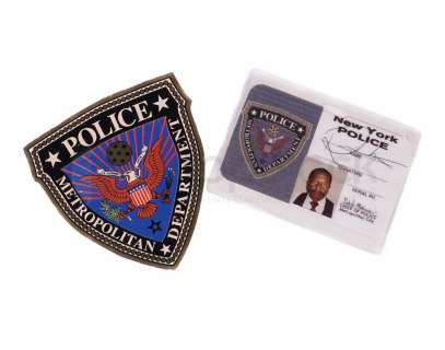 Lot 92 - Seven Chief of Police ID & Badge