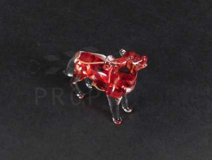 Once Upon a Time - Ruby’s Glass Wolf Ornament (0170) | Propabilia