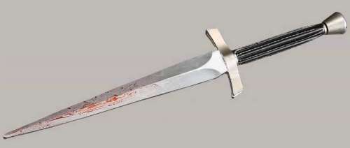 Lot 114 - Murder on the Orient Express (2017) - Bloody Dagger That Killed Johnny Depp