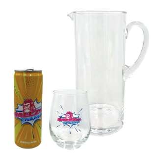 Poker Face Season 2 Charlie Cale (Natasha Lyonne) Screen Used Pitcher, Glass & Energy Drink Can Ep 211 | VIP Fan Auctions