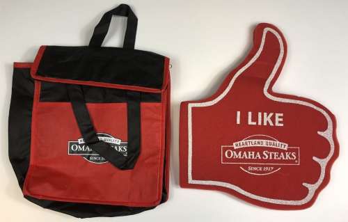 Lot 142 - Downsizing (2017) - Prop Omaha Steaks Bag And Thumb