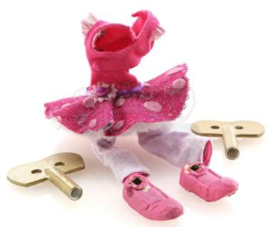 Community - Lot 31 - S2E11 - "Abed‘s Uncontrollable Christmas": Annie‘s (as portrayed by Alison Brie) Christmas Stop-Motion Costume Pieces