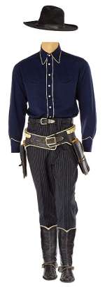 William Boyd "Hopalong Cassidy" complete signature costume ensemble. | Profiles in History