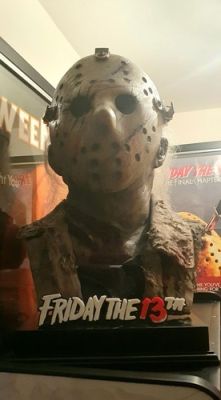 Jason Voorhees Friday the 13th Lifesize bust scale 1:1 | eBay Europe (Buy It Now)