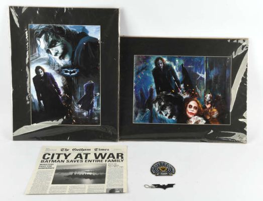 The Dark Knight (2008) Various Ephemera; to include 2 Original Studio Artworks, Original Studio… | Ewbank’s