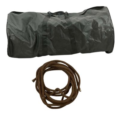 Lot 6: The Wrecking Crew James Hale Screen Used Duffel Bag & Rope | VIP Fan Auctions