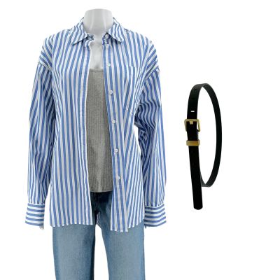 Lot 15: Mercy Nicole Raven Screen Worn Button-Up Shirt, Tank Top, Pants & Belt Ch 16 Sc Multiple | VIP Fan Auctions