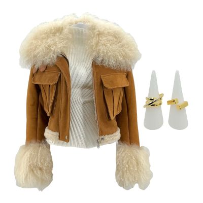 Relationship Goals Treese Moore Screen Worn Jacket, Blouse & (2) Rings Ch 20 Sc 100 | VIP Fan Auctions