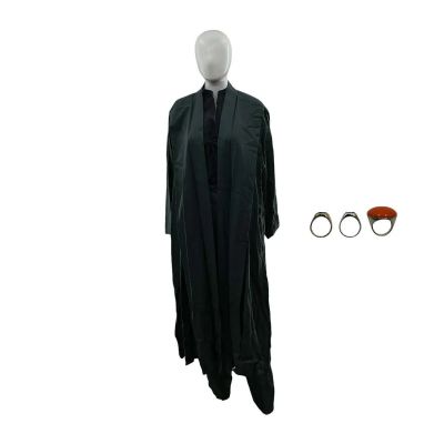 Lot 10: Mother Mary Jade Screen Worn Coat, Blouse, Trousers & 3 Piece Ring Set Ch Fitting Sc 6pt 1of2,6pt 2of2 | VIP Fan Auctions