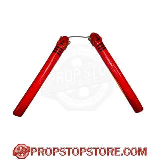 Power Rangers | Power Rangers Jungle Fury Red Ranger Nunchucks | PropStopStore