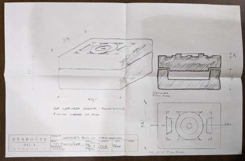Stargate SG.1 Season 2 - Carter’s Box of Naquadah Drawing | Direct Liquidation