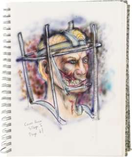 John Carl Buechler’s Personal Sketchbook with (52) Pages of Original Drawings and Production Notes. | Heritage