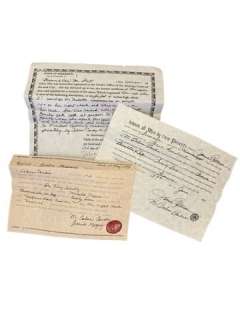 Lot 169 - Django Broomhilda (Kerri Washington) Freedom Paperwork Movie Props