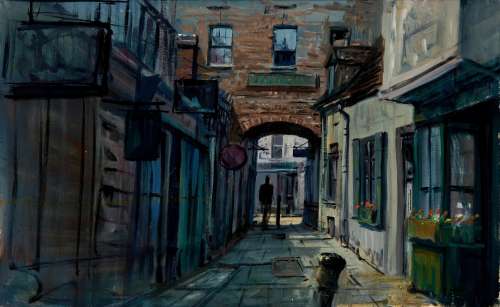 Original scene study by Peter Ellenshaw for Mary Poppins | Bonhams