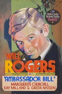 An original promotional painting for Ambassador Bill | Bonhams