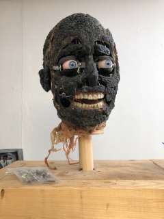 Lot 566 - Animatronic burned Head "Ursula" From "Tomorrowland"