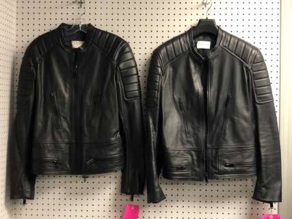 "Superheroes Show" Season 2 #9 Hero - Group of 2 black leather jackets *HOT STOCK* | Direct Liquidation