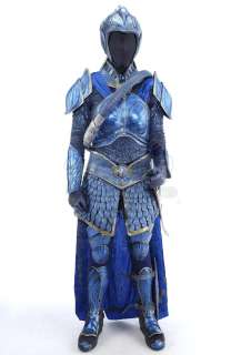 The Great Wall - Lot 467 - Commander Lin Mae (Tian Jing) Blue Crane Corps Armor with Sheathed Sword and Boot Dagger