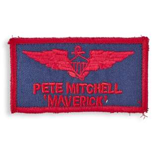 Tom Cruise Flight Suit Patch from Top Gun | Studio Auctions