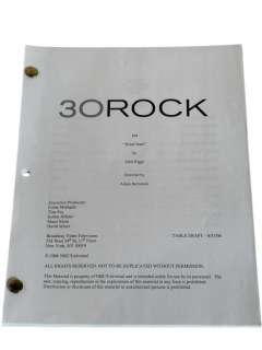 Lot 3 - 30 Rock (2006–2013) - Season 1 Episode 3 Script (Blind Date)