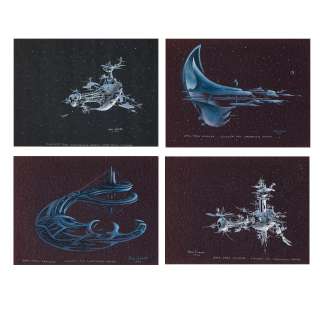 A Star Trek: Voyager group of concept designs for the space station, Caretaker Array | Bonhams