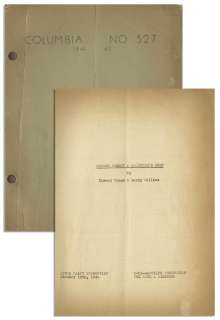 Moe Howard’s Personally Owned Script for The Three Stooges 1942 Film ’’Matri-Phony’’ | Nate Sanders