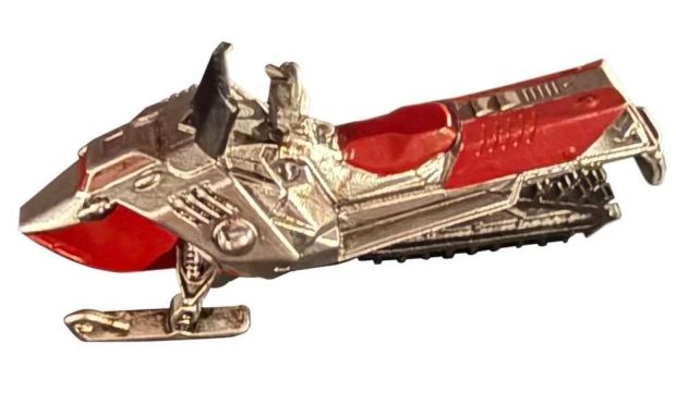 Lot 189 - Red One (2024) - Miniature North Pole Security Snowmobile | Hanlin Auction Service