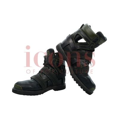 Lot 27 - Bloodshot – Ray Garrison’s (Vin Diesel) Boots – 61-28 | Icons of Pop Culture