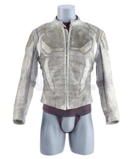 OBLIVION (2013) - Lot 502 - Jack‘s (Tom Cruise) Screen-Matched Leather Technician‘s Jacket and Shirt