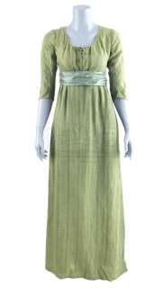 PRIDE & PREJUDICE (2005) - Lot 539 - Elizabeth Bennet‘s (Keira Knightley) Green Dress