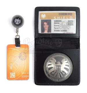 Marvel’s Agents of S.H.I.E.L.D. | Jemma Simmons’ S.H.I.E.L.D. ID, Badge, and Lanyard | Propstore