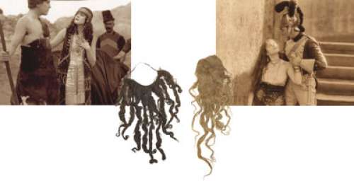 Theda Bara Carmen Wig and Salome Hairpiece. ... | Heritage