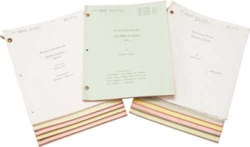 The Six Million Dollar Man Television Script Collection.... | Heritage