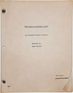 Ed Wynigear’s World’s Greatest Lover Partial Script by Gene Wilder. | Heritage