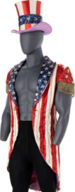 Rocky IV (United Artists, 1985), Carl Weathers "Apollo Creed" Illuminating Ring Entrance Coat and Top Hat. (Total: 2 Items) | Heritage