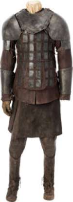 Jaime Lannister (Nikolaj Coster-Waldau) Winterfell Ensemble and Action Longsword from Game of Thrones (HBO® Original 2011-2019, Season 8). (Total: 2 Items)