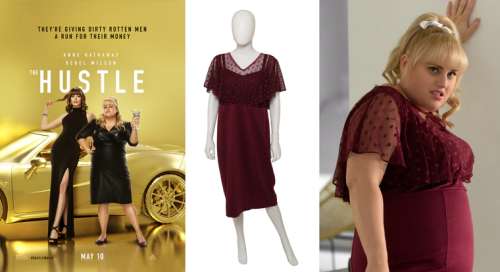 Rebel Wilson (Penny Rust) Custom Made Purple Dress The Hustle - 2019 | SWAU