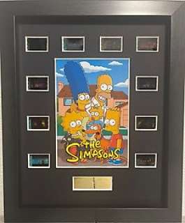 The Simpsons (1989) | The Simpsons (1989) - Framed Film Cells display with COA | Catawiki