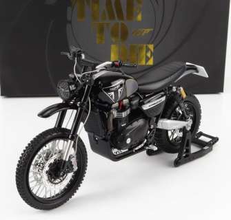 James Bond 007: No Time To Die | James Bond 007: No Time To Die - Daniel Craig - Triumph Scrambler 1200 - Corgi | Catawiki