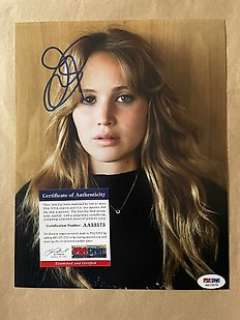 The Hunger Games | The Hunger Games - Signed by Jennifer Lawrence (Katniss Everdeen) - with PSA/DNA Certification - No Reserve! | Catawiki